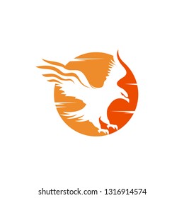 Flying Eagle Logo Designs Template