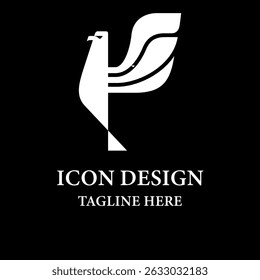 Flying Eagle Logo Icon for Business
