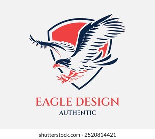 O vetor do logotipo da Flying Eagle