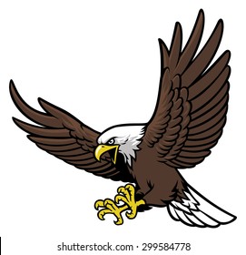 Flying Eagle Mascot