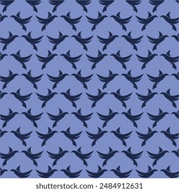 Flying Eagle Pattern vector design, suitable for your design