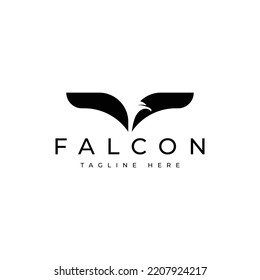 flying eagle vector logo design