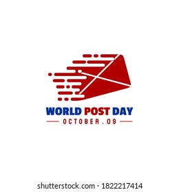 Flying Envelope icon design. Good template for Post or post logo design.