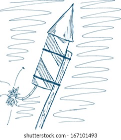 flying firecracker
