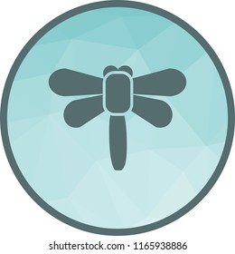Flying, firefly, garden