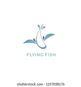 Flying Fish Logo Design
