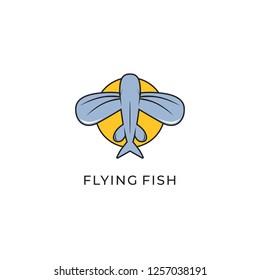 Flying Fish Logo Design