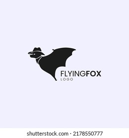 flying fox logo wearing a cowboy hat.