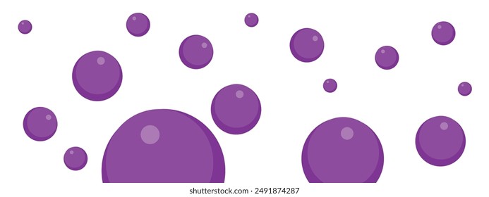 Flying Fresh Grape fruit design isolated on white background vector
