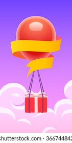 Flying Gift, Balloon