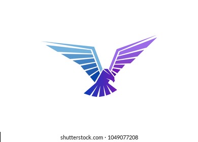 Flying Hawk Simple Sharp Design