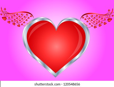 Flying hearts