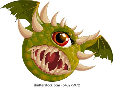 Flying hellish monster