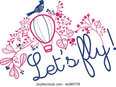 gráfico de globo aerostático