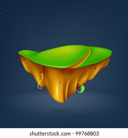 Flying island