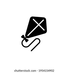 Icono de cometa voladora en vector. Logotipo