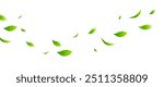Flying leaves design, suitable for design elements