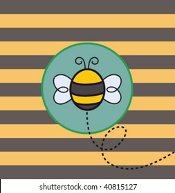 Flying little bee
