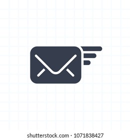 Flying Mail - Segment Icons. A professional, pixel-aligned icon.
