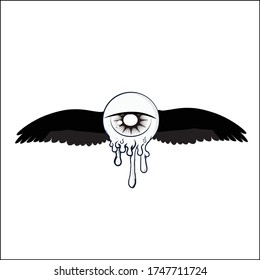 The flying melt eye gigle