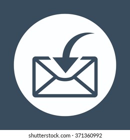 Flying Message  Template  Icon