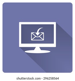 flying message  template  icon. vector design