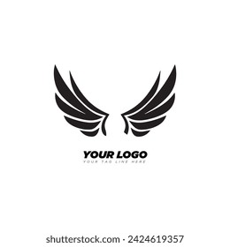 Flying modern logo for your business