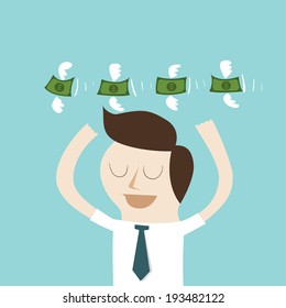 Flying money 