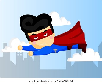 Flying Muscleman