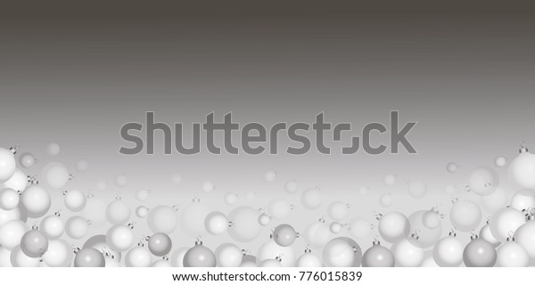 Flying Pale Balls On Gray Background Stock Vector Royalty Free 776015839