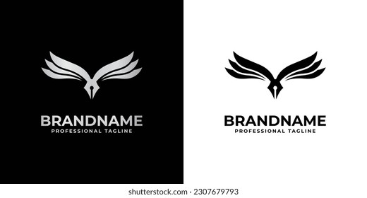 Flying Pen Logo, Suitable for any business related to Pen.