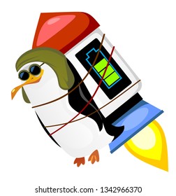 Flying penguin, turbo battery