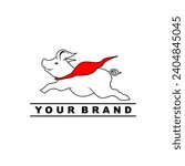 flying pig best design  logo