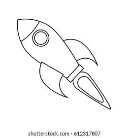flying rocket icon image 