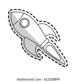 flying rocket icon image 
