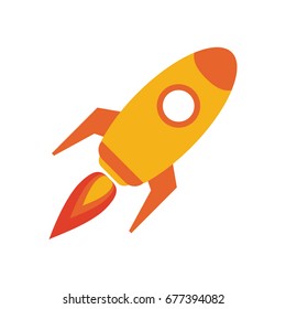 flying rocket icon image 