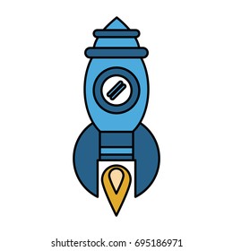 flying rocket icon image 