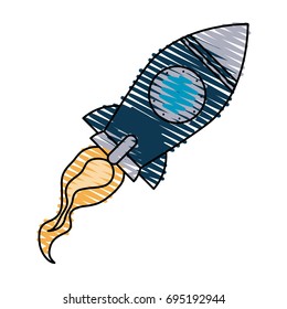 flying rocket icon image 