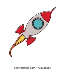 flying rocket icon image 