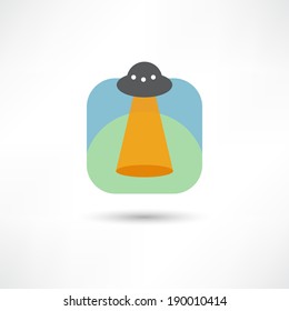 flying saucer icon