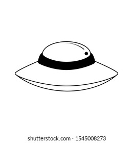 flying saucer icon over white background, vector illustration