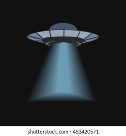 Flying saucer UFO