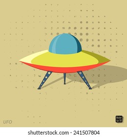Flying saucer / UFO eps 10