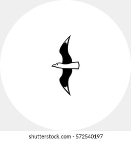 Flying Seagull Icon