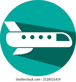 Flying space rocket, illustration, vector on a white background.