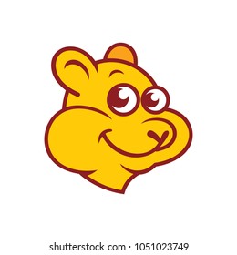 Flying squirrel head sign
