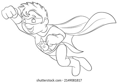 3,397 Outline superhero Images, Stock Photos & Vectors | Shutterstock