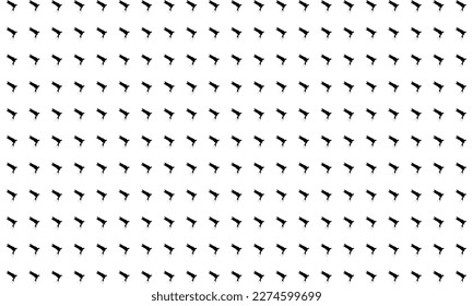 Flying Swallows, Martins, Saw Wings, or Hirundinidae Bird Silhouette for Motifs Pattern. Animal Print Series for Decoration, Ornate, Background, Wallpaper, Fashion, Website, or Graphic Design Element
