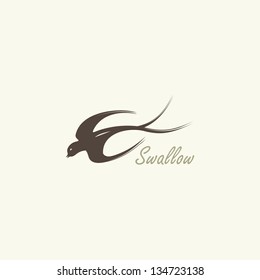 Flying swallows sign