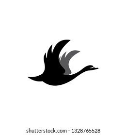 flying swan logotype